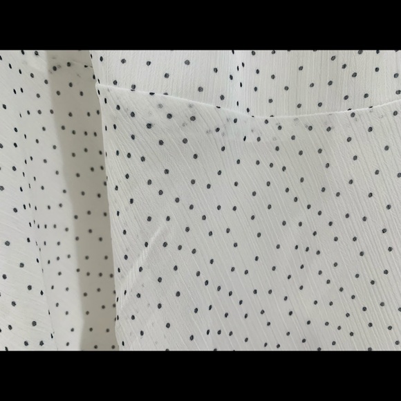 Banana Republic polka Dot Fit-and-Flare Skirt Smal - Picture 6 of 6